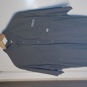Columbia PFG Men's Olive Green Large SS shirt